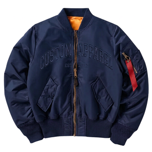 Factory Custom Logo Spring Autumn MCAFJ1 Pilot <b>Jackets</b> Windproof Waterproof Outdoor Bomber Flight <b>Jacket</b> for <b>Men</b> - Product Image 4