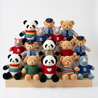 Groothandel 8 inch klauwautomaat poppen 2000+ designs gemengde dieren knuffelset zachte cartoon knuffels voor kraanautomaten