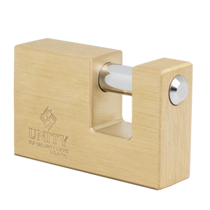 BSU-K Laiton Poli Rectangulaire Cadenas Avec Clés En Croix - Product Image 5