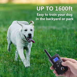 Collar de Adiestramiento para Perros con Control Remoto Recargable, Resistente al Agua IPX7, con Alcance de 500 m, 2 Canales, Sin Descargas, para Perros Pequeños - Product Image 6