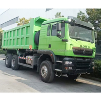Nouveau camion à benne basculante lourd Sinotruk Howo Tx Euro 2 Diesel 6x4 Moteur Weichai Direction à gauche 380-430 CV 16M3