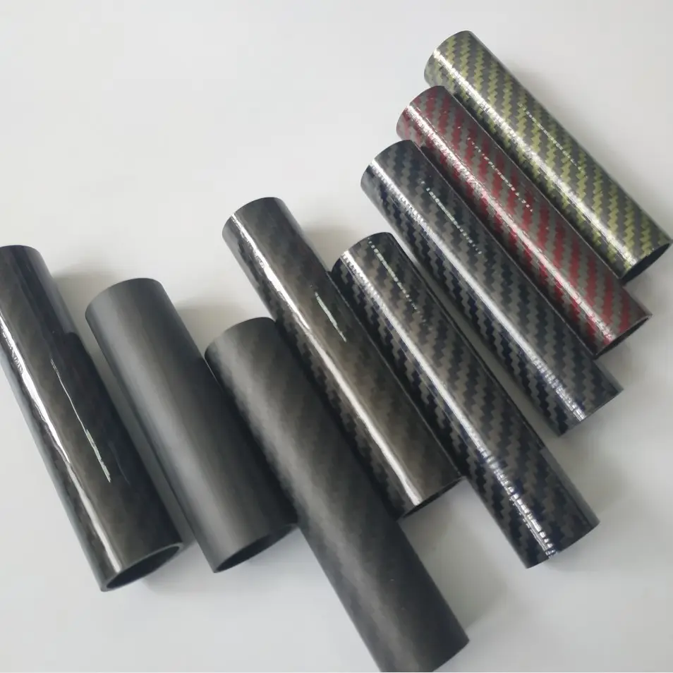 Carbon Fiber Buis Making Machine 3 Mtr Buis Fi 60Mm Carbon Nano Buizen Verwarming Film