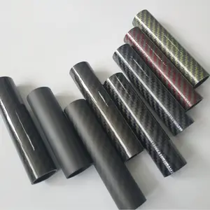 Macchina per tubi in fibra di carbonio 3 mtr tubo fi 60mm tubi in carbonio nano film riscaldante