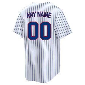 2026 定制高品质最热门细条纹球衣棒球缝制网状棒球制服衬衫男式 32 支球队 - Product Image 3