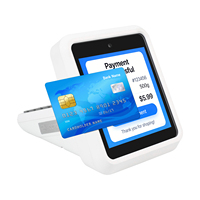 Terminal POS Inteligente Android 10 con Teclado, 4G, WiFi, NFC sin Contacto, Pago con Código QR, Máquina POS para Restaurante y Supermercado Z80-V9