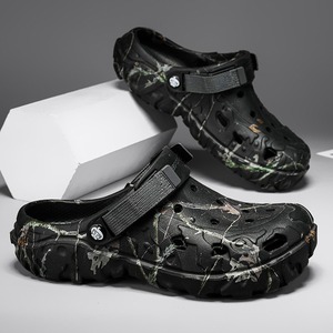 Sandales tendance décontractées à enfiler avec trous, nouvelle collection été 2026, respirantes, à semelle souple, pour le sport et la plage, style transfrontalier, à porter de deux façons - Product Image 4