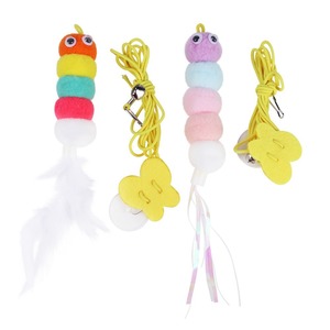 Juguete Ecológico para Gatos con Cuerda Elástica para Colgar, para Aliviar el Estrés, Venta al por Mayor para <span class=keywords><strong>Amazon</strong></span> Cross-Border - Product Image 1