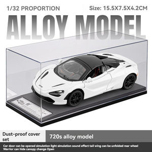 Nuevo Modelo <span class=keywords><strong>de</strong></span> Coche <span class=keywords><strong>McLaren</strong></span> 720S a Escala 1:32 <span class=keywords><strong>de</strong></span> Aleación con Sonido y Luz, Modelo <span class=keywords><strong>de</strong></span> Coche <span class=keywords><strong>de</strong></span> Metal para Jugar y Exhibir - Product Image 4