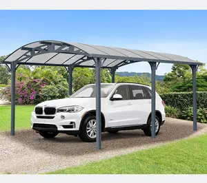 Auvent résistant de carport pour l'abri de voiture de PC solide en aluminium de type garages de voiture