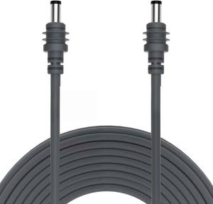Câble de remplacement de haute qualité pour mini-câble d'alimentation CC, provenant du fabricant d'origine, 18AWG CC mâle-mâle - Product Image 1
