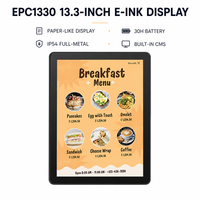 Affichage numérique E Ink Spectra 6 couleurs de 13,3 pouces, WiFi 4G, gestion cloud, publicité au détail, prise en charge OEM, faible consommation d'énergie