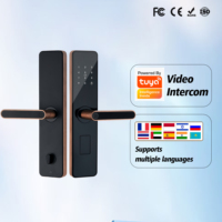 Serrure numérique intelligente HAOYUXING Ttlock, serrure de porte biométrique à empreintes digitales avec Wi-Fi pour portes en aluminium, bois et acier, modèle H50