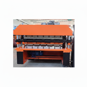 Venta al por mayor Q Roll Forming Color Glazed Machines Buena calidad Ibr Sheet Roof Tile Making Machine - Product Image 1
