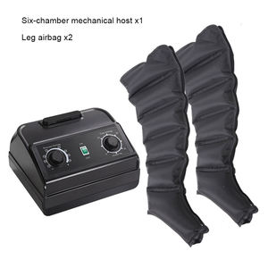 Masajeador de ondas de aire de seis cámaras, presión de aire, presión de piernas, muslo, neumático, completamente automático, bolsa de aire para pies, masajeador de piernas - Product Image 3