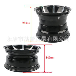 Accessoires pour karting et quad, pneus 235/30-10 pouces, jantes en aluminium, jantes en acier de 10 pouces, roues de karting de qualité supérieure - Product Image 3