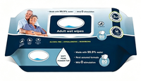 Lingettes pour adultes de grande taille, écologiques, les plus vendues, jetables, ultra douces, non tissées, parfumées, en gros