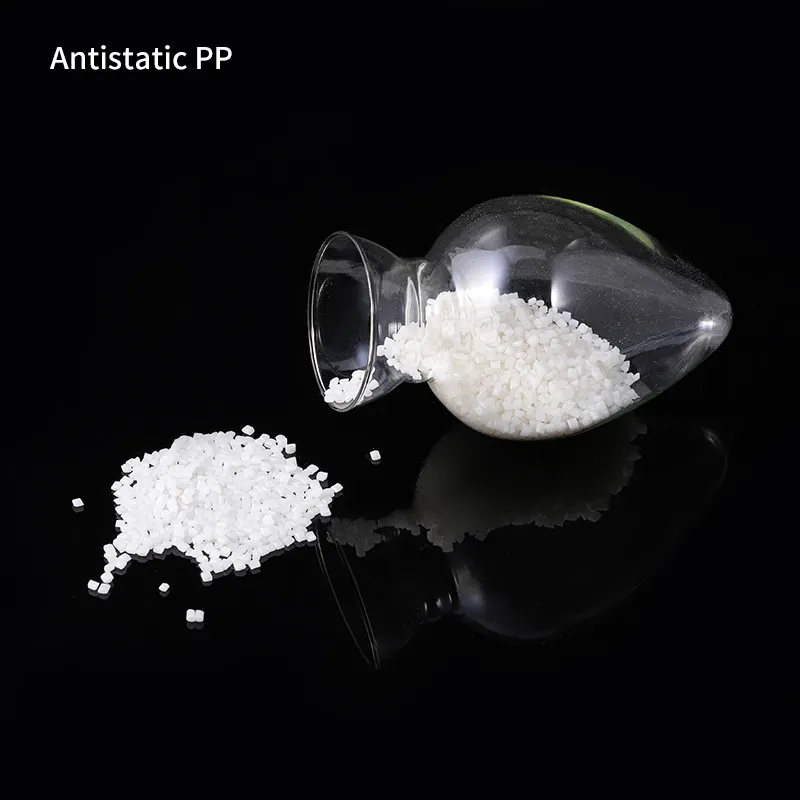 Spritz gegossenes PP-stabiles Widerstands produkt Polypropylen Anti statisches PP-Pellet-Rohmaterial für industrielle Wattes täbchen