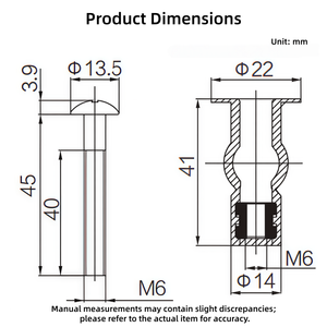 Cerniere per Sedile WC in Acciaio Inox Moderno con Bulloni di <span class=keywords><strong>Espansione</strong></span> - Facile Installazione, Garanzia di 3 Anni, Accessori Universali per Bagno - Product Image 2