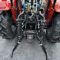 Kostenloser Versand: Kleiner Garten-Radtraktor (25 PS, 35 PS, 40 PS, 50 PS, 60 PS, 70 PS) – Kompakter Landwirtschaftstraktor mit Anbaugeräten