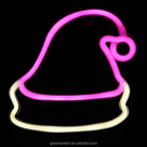 Enseigne néon de Noël, lumière LED néon nocturne, alimentée par batterie USB 5V, montage mural, enseigne ouverte LED néon suspendue - Product Image 3