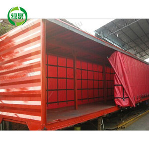 Telone di Copertura in PVC Anti-UV 1000D 2000D per Tenda Laterale di Camion con Accessori, Centina per Rimorchio - Product Image 2