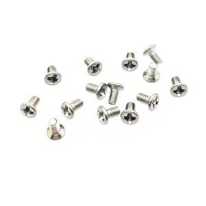 304 Stainless Steel M2 <b>Flat</b> Head Machine <b>Screws</b> Class 8.8 Metric Standard Thread Plain Finish Electronics Fixing <b>Screws</b> - Product Image 1