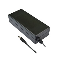 Adaptateur secteur de bureau 96W 24V 4A, efficacité de niveau VI, prise US/EU/UK/AU pour équipement industriel, LED, CCTV, moteur, CE FCC SAA OEM