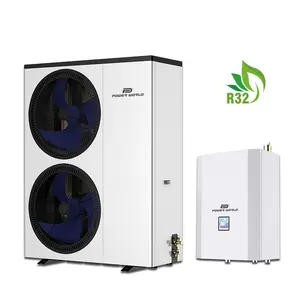 18 years air to water heat pump suppliers inverter R32 evi split device air source water heater heat pump 10kw