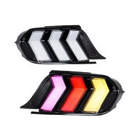 Ensemble de feu arrière LED de haute qualité ODPS pour Ford Mustang 2015-2023 RGB feu stop de frein arrière de voiture avec état de lentille rouge nouveau