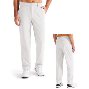 Vente en gros de pantalons droits de haute qualité pour hommes, vêtements de golf, pantalon en coton chino de bureau, pantalon formel pour hommes, pantalon de golf - Product Image 1