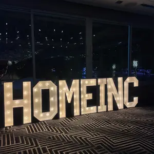 Fast Delivery Factory 4ft Marquee Letter Giant Letter Love Marquee Letters Acrylic Light Up Rgb Number Sign For Party