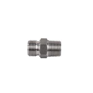 Meclube-F96-1110-303สแตนเลสหัวนม M 3/8 BSP-M 3/8 nptf - EAN ท่อวงล้ออุปกรณ์เสริมสำหรับวงล้อท่อ - Product Image 1