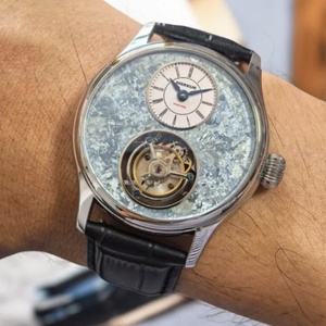Montre mécanique à remontage manuel 5SSS Leather Sport Light Luxury Business Hollow Tourbillon pour homme 42 mm - Product Image 4