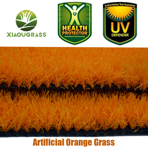 Cỏ tổng hợp cỏ nhựa cỏ Mat Cỏ Nhân Tạo thể thao đồ trang trí sàn cam PP và PE - Product Image 3