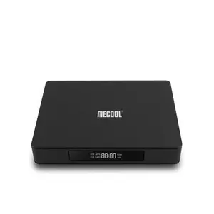 Newest MECOOL K6 Receiver Satellite Quad Core Tv Box Android 7.0 4K Ott Tv Box