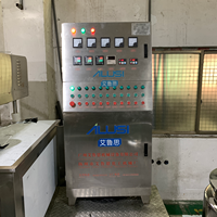Mélangeur sous vide hydraulique en acier inoxydable pour cosmétiques, machine émulsifiante avec moteur ABB, capacité 500L, pompe homogénéisante chauffante à engrenages