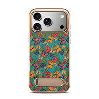Support de téléphone en liège naturel souple compatible avec les séries iPhone 17 et 18, protection intégrale des bords, aimant N52, support de visualisation à clipser