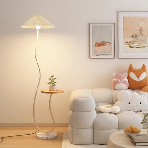 Lampada da Terra <span class=keywords><strong>di</strong></span> Lusso in <span class=keywords><strong>Legno</strong></span> Vintage Stile Nordico Moderno per Arredamento Soggiorno Camera da Letto - Product Image 4