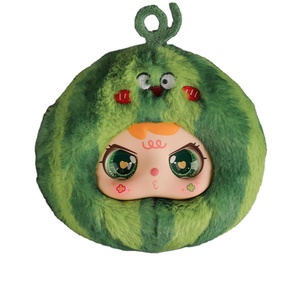 Oso <span class=keywords><strong>Yubi</strong></span> de Sandía, Serie Tuantuanzai, Muñeco de Fruta, Juguete de Moda, Caja Sorpresa, Peluche Adorable, Venta al por Mayor - Product Image 1