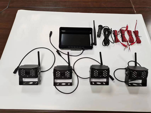 NUEVO 2025 <span class=keywords><strong>Monitor</strong></span> de cámara inalámbrico de 4 canales para coche de 7 pulgadas para camión con detección de punto ciego Ayuda de marcha atrás para coche - Product Image 2