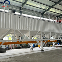 Horizontaler Zement-Lagersilo Kosteneffektiv Plug-and-Play für Fertigteilwerk & Tiefbau 30-120 Tonnen Kapazität
