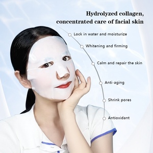 Masque Hydrogel de Nuit au Collagène Bio Blanc, Rétinol et Vitamine C – Anti-rides, Raffermissant, Hydratant, Éclaircissant, Jetable, Végétalien, ODM - Product Image 5
