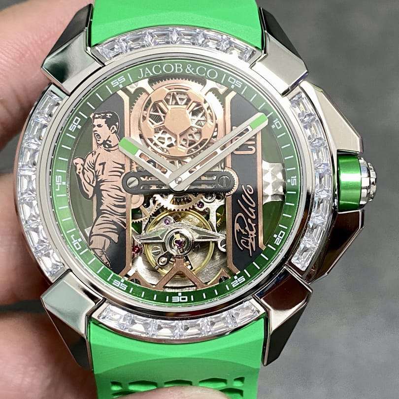 Gem Circle green strap