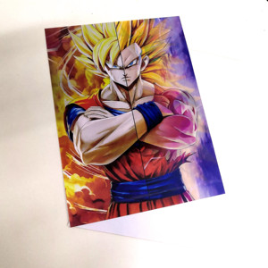 Póster de película de Anime japonés personalizado, Bola de Dragón 3d lenticular - Product Image 5