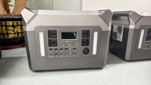Station d'alimentation portable haute puissance 3000W 2202Wh, batterie extensible, charge solaire, générateur silencieux pour l'alimentation domestique - Product Image 5