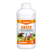 ADECK Vitamines liquides pour animaux d'élevage – Supplément de vitamines A, D3, E, K pour volailles et bétail – Nutrition OEM