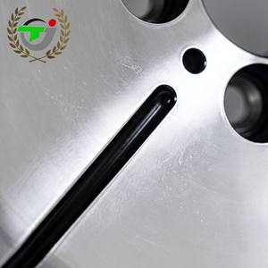 Retro Five <b>Spoke</b> Deep Dish Monoblock Forged Alloy <b>Wheel</b> With Center Cap Two Tone Machined Face In Stock Aftermarket Rim - Product Image 4