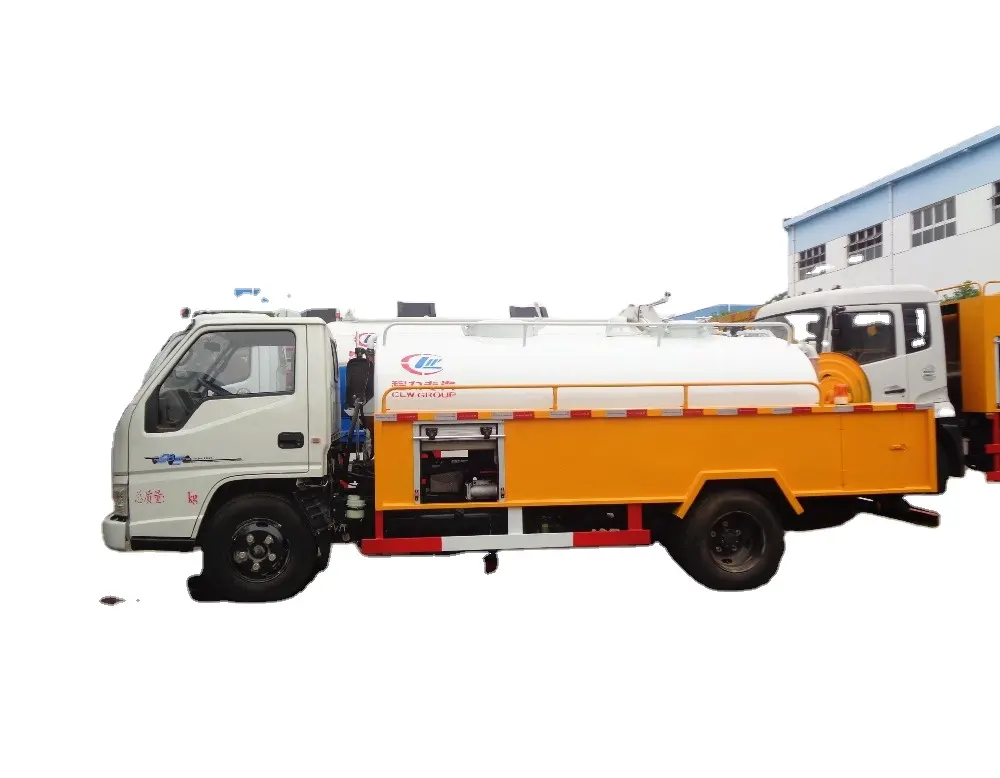 JMC 3360mm pipe sewer drain jetting cleaning vehicle truck for sale in Americas