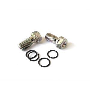 Pernos de Conexión de Cabeza Hexagonal de Acero con Acabado Zincado, Estándar ISO/DIN931, 25mm 40mm 50mm 80mm M8x1, Alta Calidad, Hechos en Italia - Product Image 1
