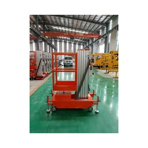 Adjustable Aluminum Alloy Lift Platform <b>Plastic</b> Lift <b>Table</b> Platform 56M Aerial Work Platform for Window Cleaning - Product Image 2